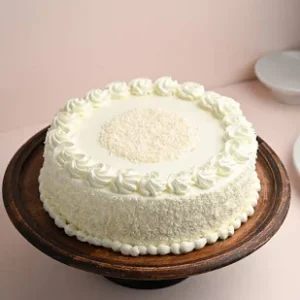 White Forest Cake